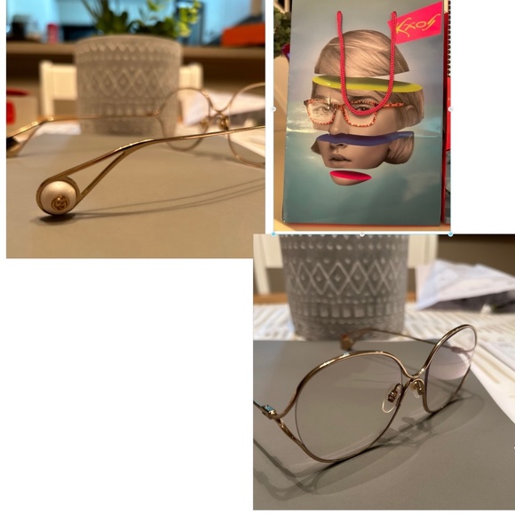 Gucci Accessories - Gucci Pearl glasses